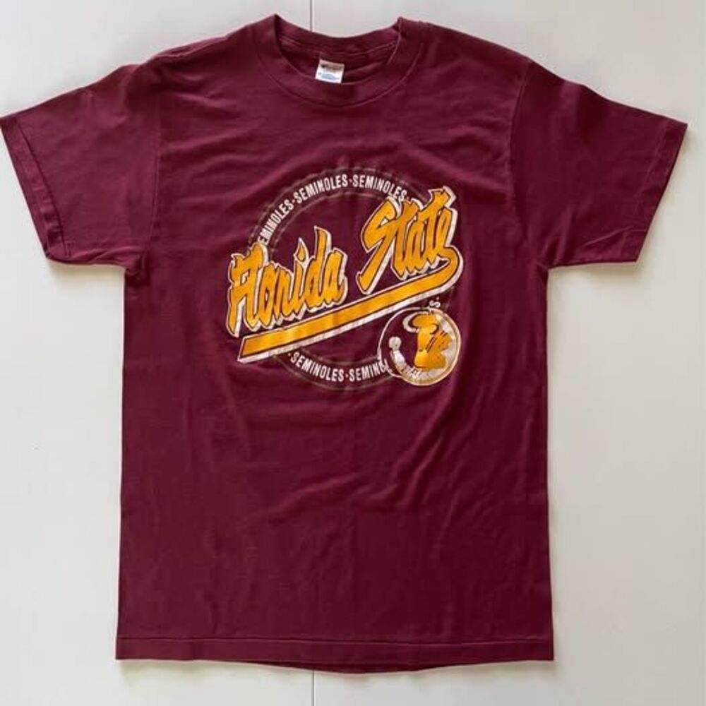 Large Vintage Champion Brand Florida State Seminoles T-Shirt